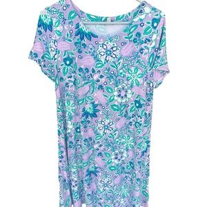 Talbots Floral Short Sleeve Summer Dress
